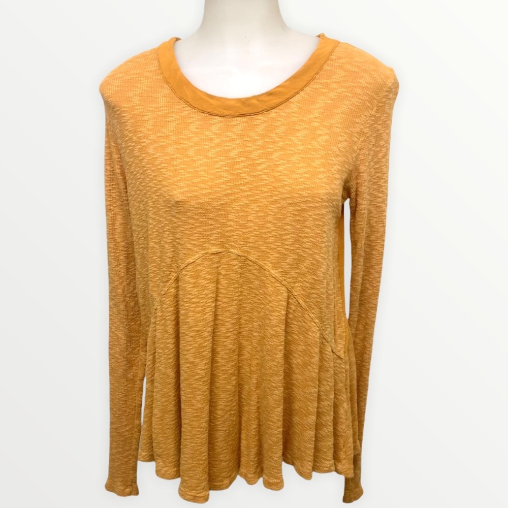 Anthropologie Left of Center Tunic Sweater Top Sz XS Flowy Earthy Boho r… - Picture 6 of 10